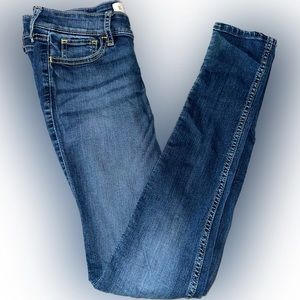 Hollister Super Skinny Low-Rise Dark Denim Jeans